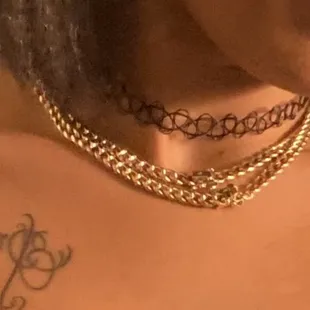 These are the 2 solid gold chains that I originally brought into Minh Man Jewelry