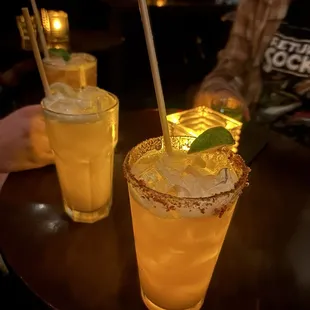 On the right: Pink Pussycat, and the middle was the Phoenix.