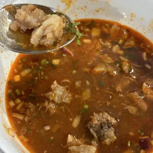 Too much fat... meat wasn't so tasty. I come here a lot and have never experienced this. Every bite had huge chunks of fat in it.