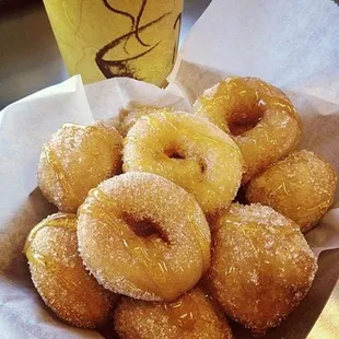 Coffee &amp; Mini Donuts are Ready!