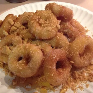 Mini Donut Specialty: "The Bee Sting"