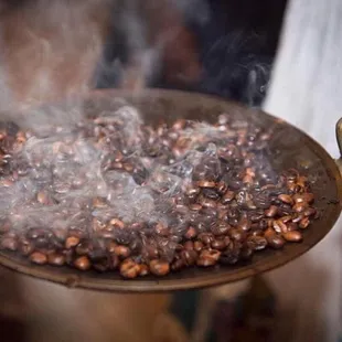 Ethiopia roasted coffee beans