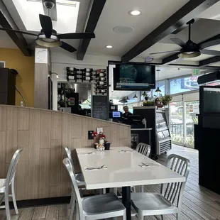 Part of the dining area.