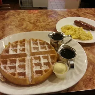 Belgian Waffle Sandwich