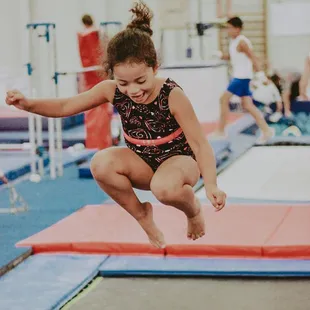 Looking to get your kids up and moving? Mini Hops Gymnastics offers dance programs to help better coordinate brain development.