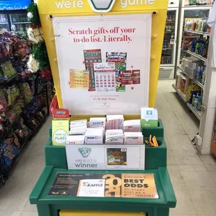 a sign that reads we're game