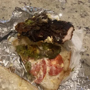 My torta milanesa :(