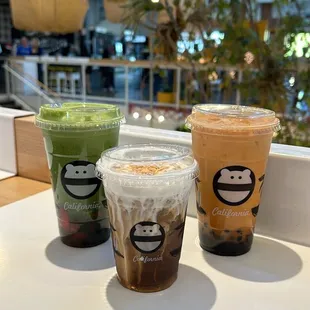 Strawberry Matcha Latte