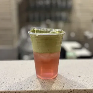 Coconut matcha cloud