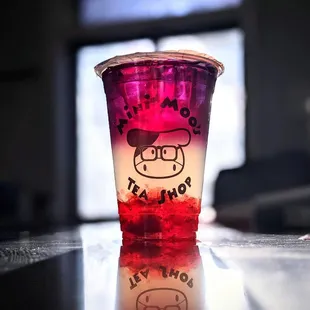 Strawberry Butterfly Lemonade