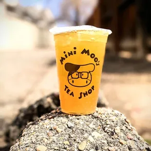 Passion Fruit Iced Green Tea