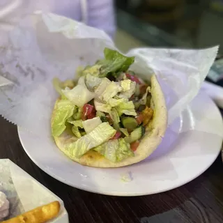 Chicken Kebab Pita Wrap