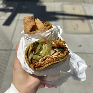 Chinese Burrito (Pork Floss)
