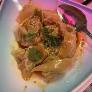 Chili Oil Wontons
