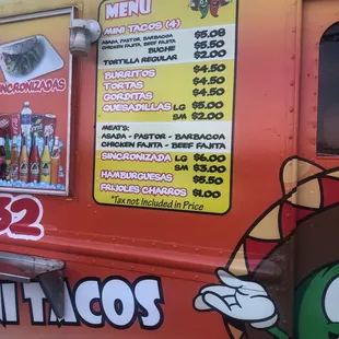 New prices still same great food