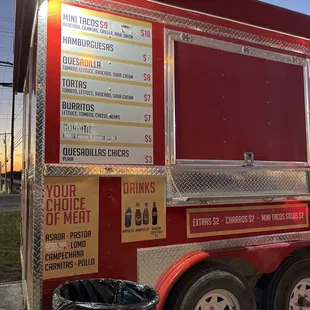 Simple menu good food