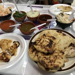 Salsas were delicious