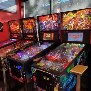 Pinball machines