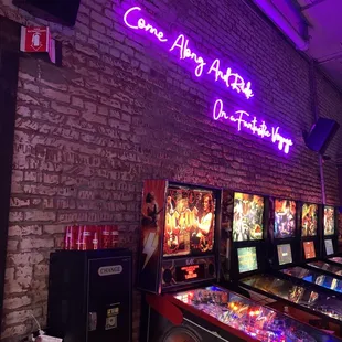 Pinball machines