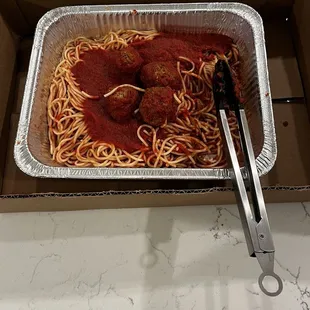 Spaghetti Dinner for Four