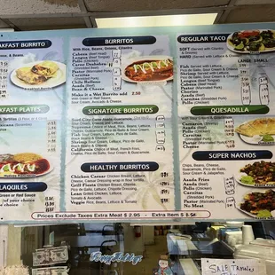 Menu updated 12/14/22