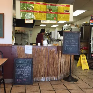 Menu pic taken November 3, 2016