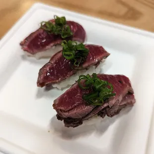Bites by Jane pop-up - flatiron nigiri