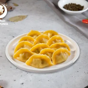 Yellow flour Steam Dumpling