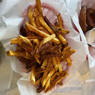 Fresh cut French fries