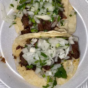 Barbacoa tacos.