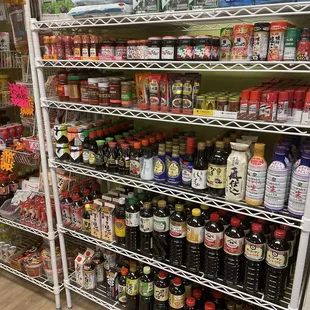 Basic spices and soy sauce