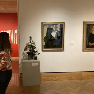 Flowers and Art. Art in Bloom Exhibit 2022.