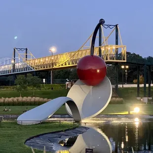 08.22.23 Officially called "Spoonbridge and Cherry"