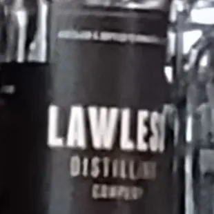 still pouring Lawless rum!!