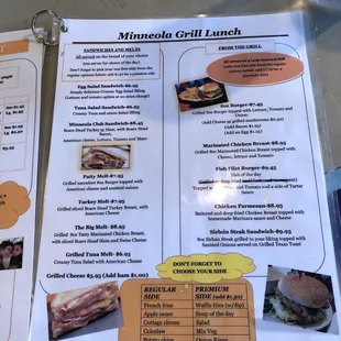 menu, sushi and sashimi