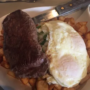 Grilled Steak Skillet