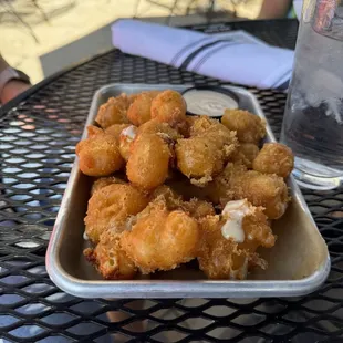 Pepper jack cheese curds