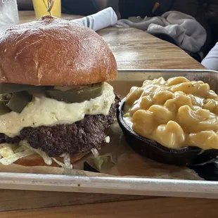 Smoked Chiles Burger