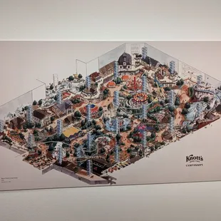 Map of Camp Snoopy at Mall of America