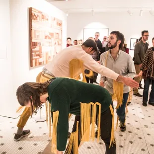 SuperGroup performing for Opening day in the newly renovated Minn. Museum of American Art, Dec. 1, 2018. Photo: Sarah White