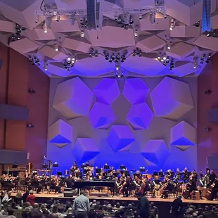 Orchestra getting tuned up for Ben Folds!