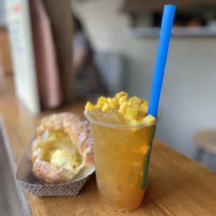 Popover and bubble tea