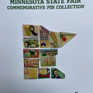 Commemorative pins included with Friends of the Fair membership
