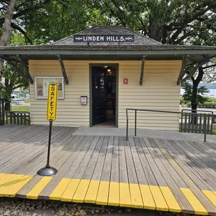 The Linden Hills station is located near the bandstand at Lake Harriet in Minneapolis.