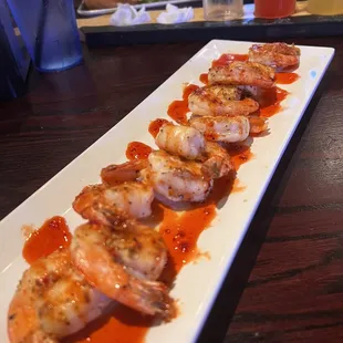 Thai chili shrimp