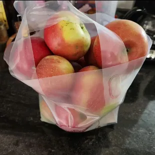 $20 woth of YouPick apples