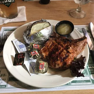 Early bird Pork Chop Special