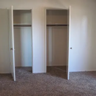 Bedroom closets