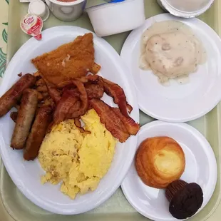 Buffet breakfast 12/7/2023.