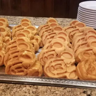 Mickey waffles 12/7/2023.